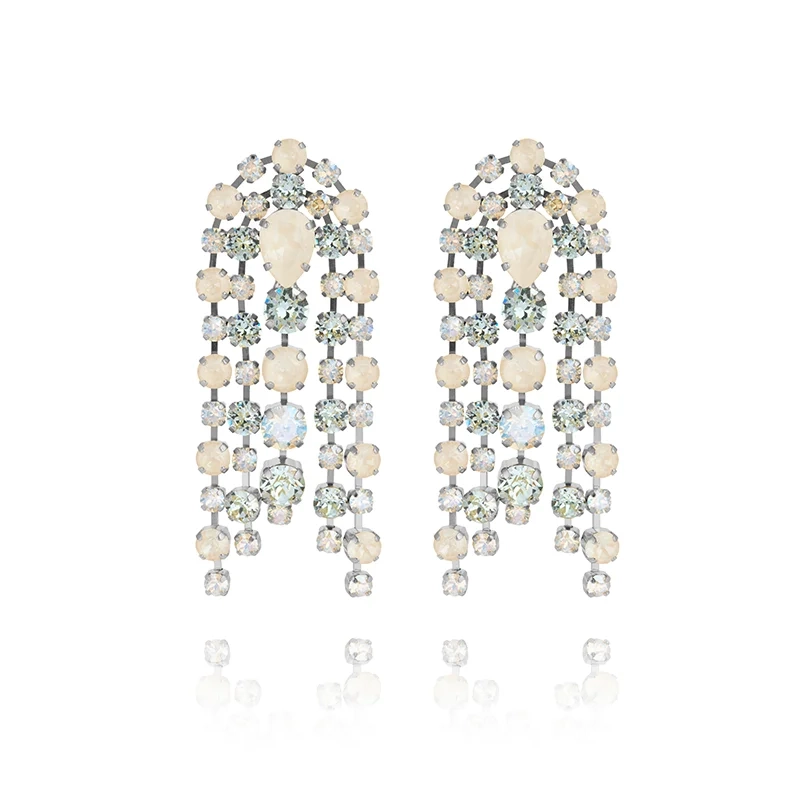 Caroline Svedbom - Cirelle Earrings Rhodium Azore Combo