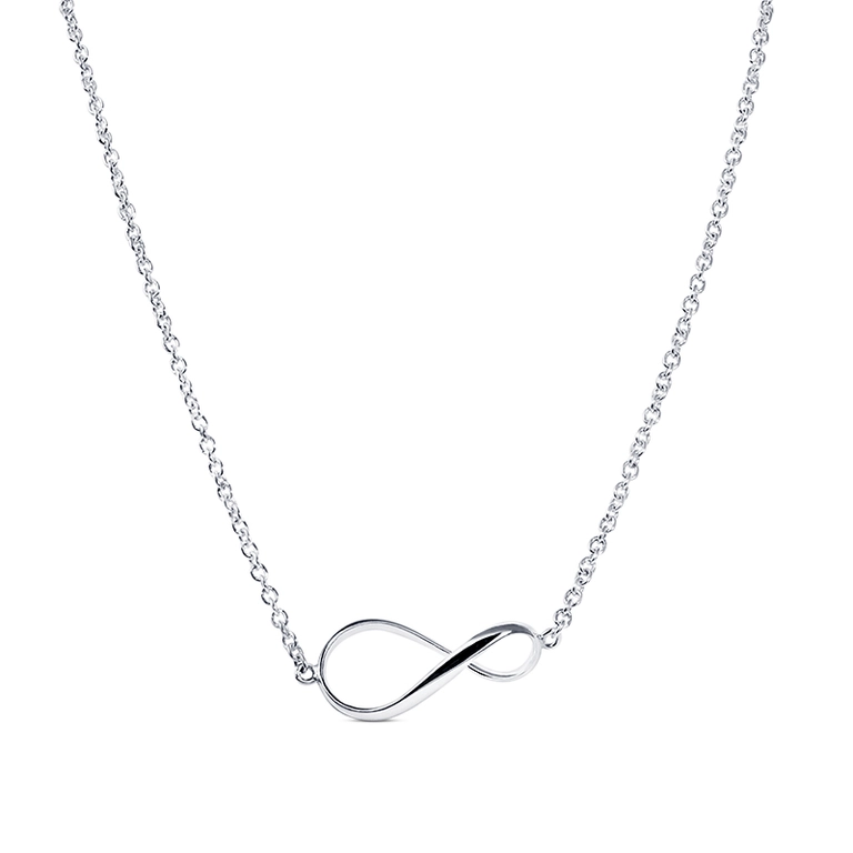 Eternal Flow Collier Vitguld - Snabb frakt & fri paketinslagning - Nordicspectra.se