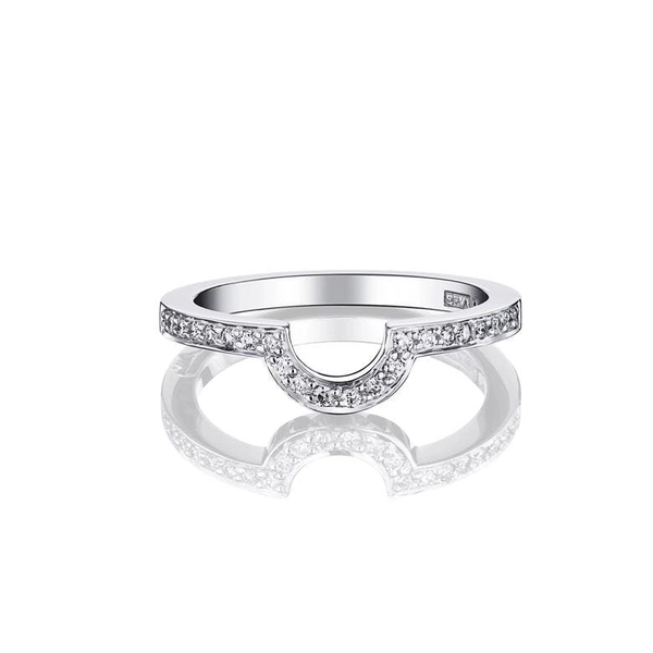 You & Me Threesome Ring White Gold - Efva Attling ringar - Snabb frakt & paketinslagning - Nordicspectra.se