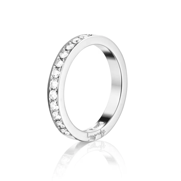 13 Stars & Signature Ring Platinum i platina med 13 briljantslipade diamanter