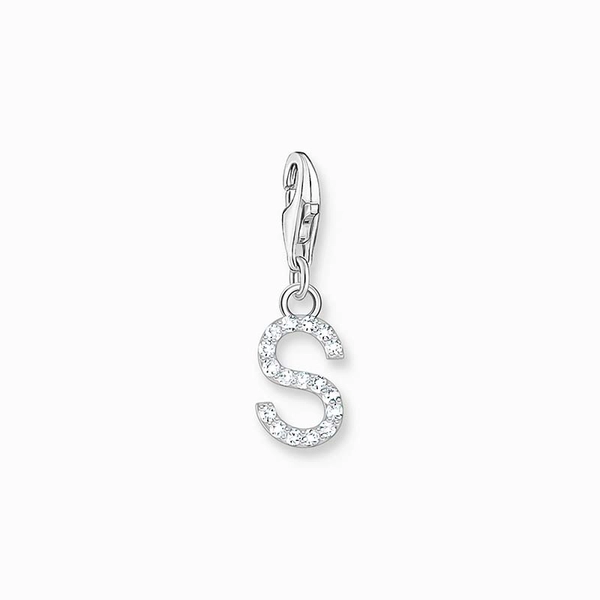 Kirjain S Kivillä Hela - Thomas Sabo - Suuri valikoima & ilmainen lahjapaketointi - Nordic Spectra