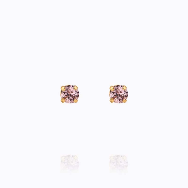 Mini Stud Earrings Gold Light Amethyst - Caroline Svedbom - Nopea toimitus ja lahjapakkaus - Nordic Spectra