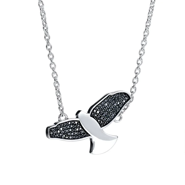 Black Bird Necklace - Efva Attling - Skandinaviska Designsmycken - Nordic Spectra