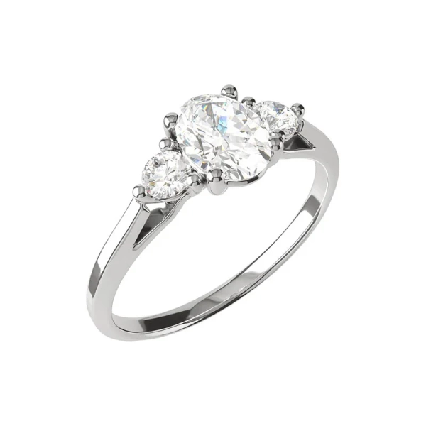 Eterna 20 White Gold - Wedding & engagement rings - Schalins - Scandinavian design - Nordic Spectra