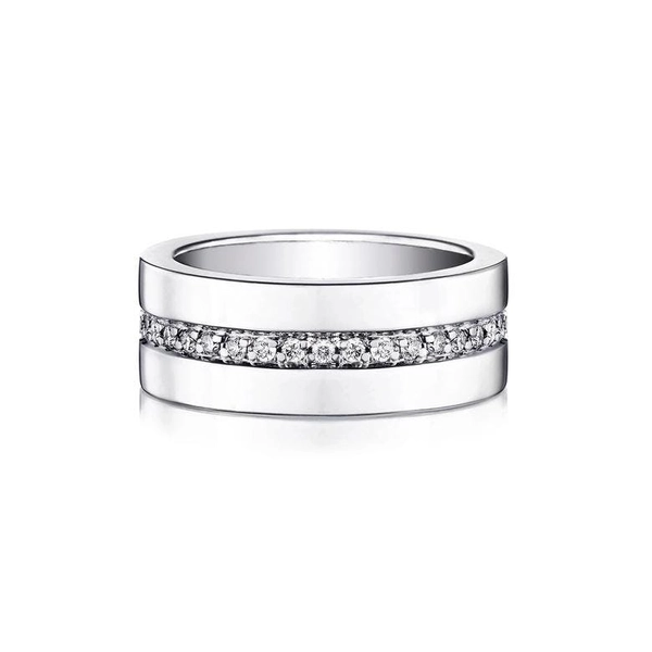Wide & Stars Ring White Gold - Efva Attling ringar - Snabb frakt & paketinslagning - Nordicspectra.se