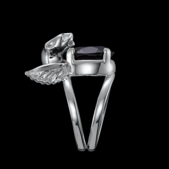 Gargoyle Ring Black Spinel - Maria Nilsdotter - 1-2 dagars leverans - Nordic Spectra