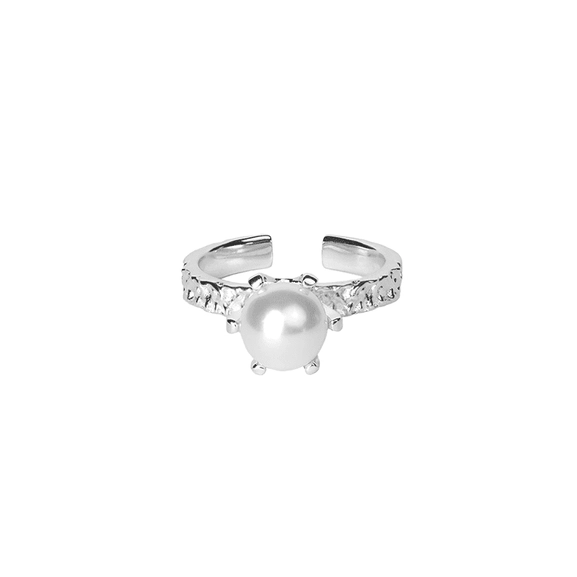 Pearl Princess Ring Silver von Emma Israelsson, Schneller Versand - Nordicspectra.de