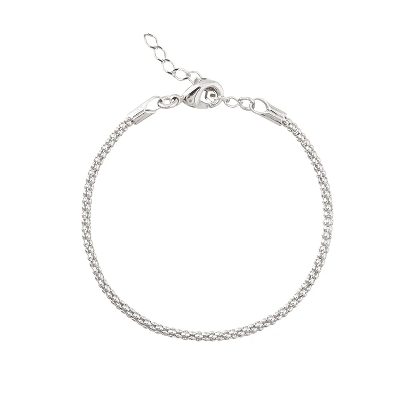 Caroline Svedbom - Petite Rope Bracelet Rhodium
