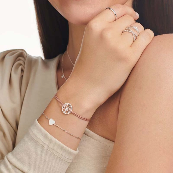 Armband Herz Mit Kugeln Silber von Thomas Sabo, Schneller Versand - Nordicspectra.de