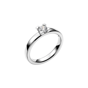 Seine 0.30 White Gold - Wedding & engagement rings - Schalins - Scandinavian design - Nordic Spectra
