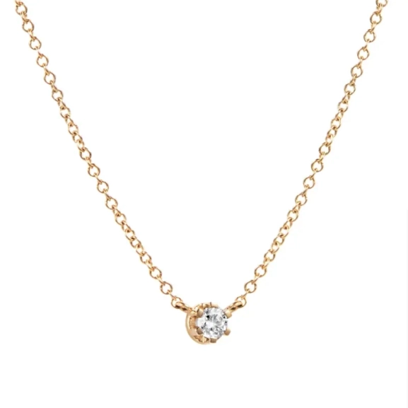 Crown & Stars Necklace 0.19ct Gold - Efva Attling - Sveriges största återförsäljare - Nordic Spectra