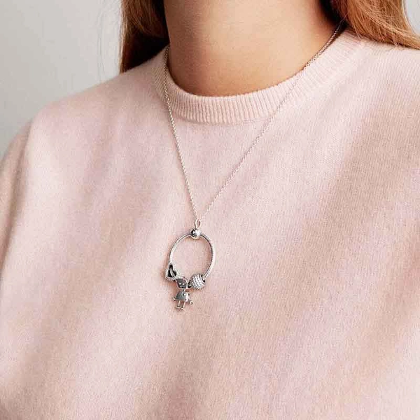Pandora Moments Medium O Pendant - PANDORA - Suuri valikoima & ilmainen lahjapaketointi - Nordicspectra.fi