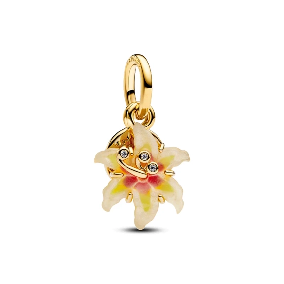 Disney Tangle Luminous Sunflower Charm Gold. Piristä tyyliäsi tällä lumoavalla viehätysvoimalla