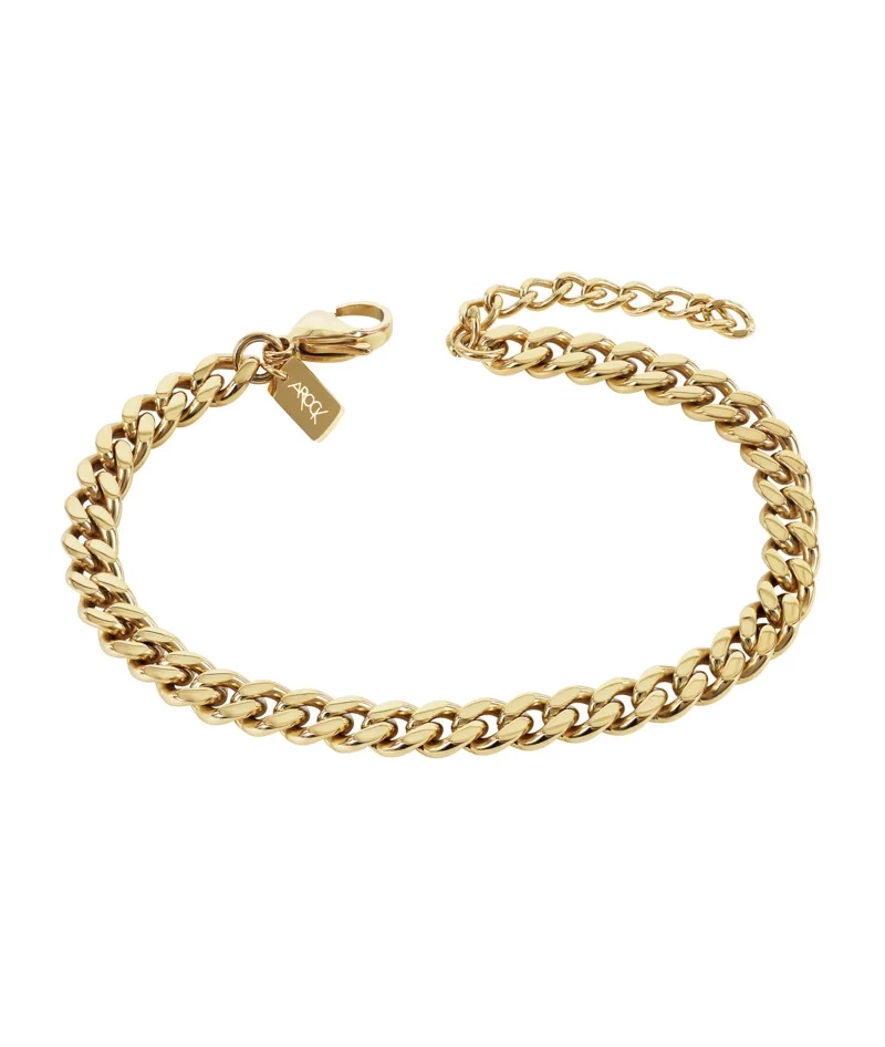 AROCK - LEO Armband 6 mm Guld