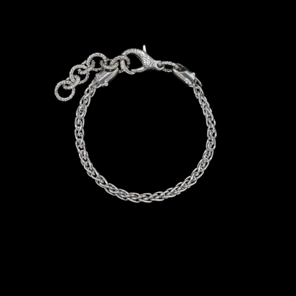 Sovereign Armband aus Silber mit klauenartigen Details