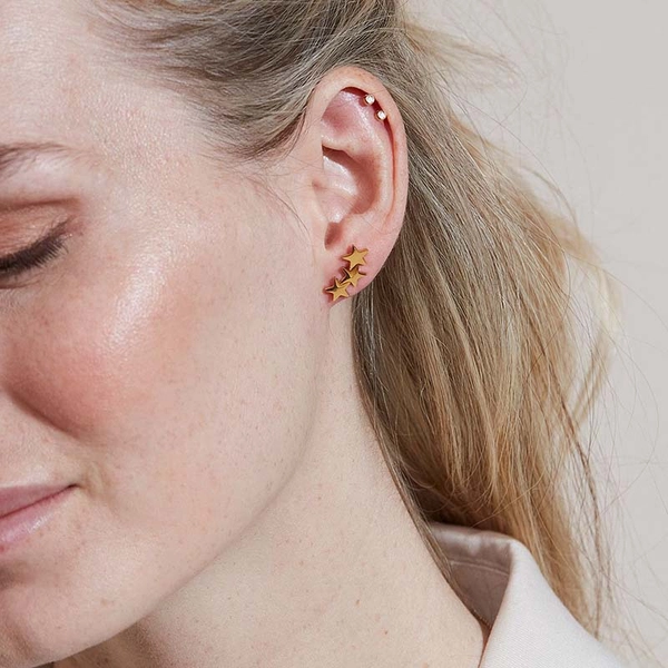 Sirius Studs Cluster Gold - Edblad - Snabb frakt & paketinslagning - Nordicspectra.se