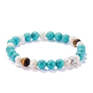 Bead-Armband mit bunten Steinen Silber - Thomas Sabo - Nordic Spectra