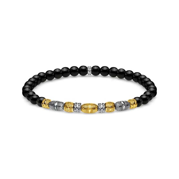 Armband Talisman Bicolor Svart - Thomas Sabo armband - Snabb frakt & paketinslagning - Nordicspectra.se