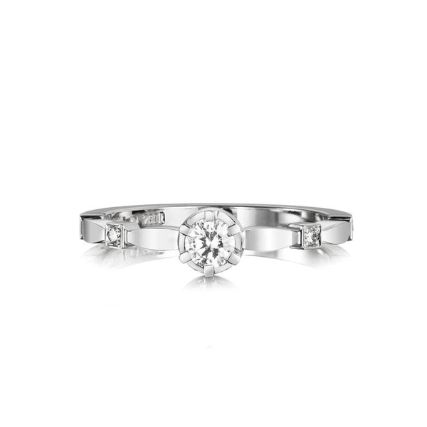 Forget Me Not Star Ring White Gold - Efva Attling ringar - Snabb frakt & paketinslagning - Nordicspectra.se