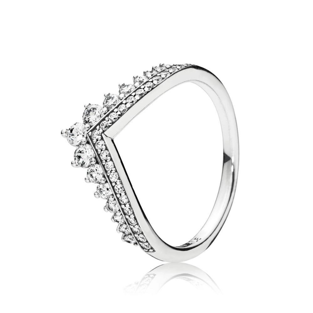 PANDORA - Prinsessa Wishbone Ring