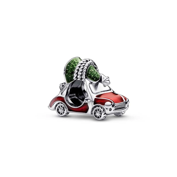 Festliches Auto & Weihnachtsbaum Charm von PANDORA, Schneller Versand - Nordicspectra.de