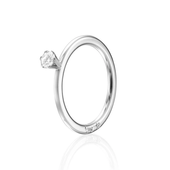 High On Love Ring 0.19 ct White Gold - Efva Attling ringar - Snabb frakt & paketinslagning - Nordicspectra.se