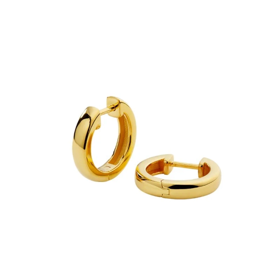 Cavelle Big Plain Hoops Gold von Syster P