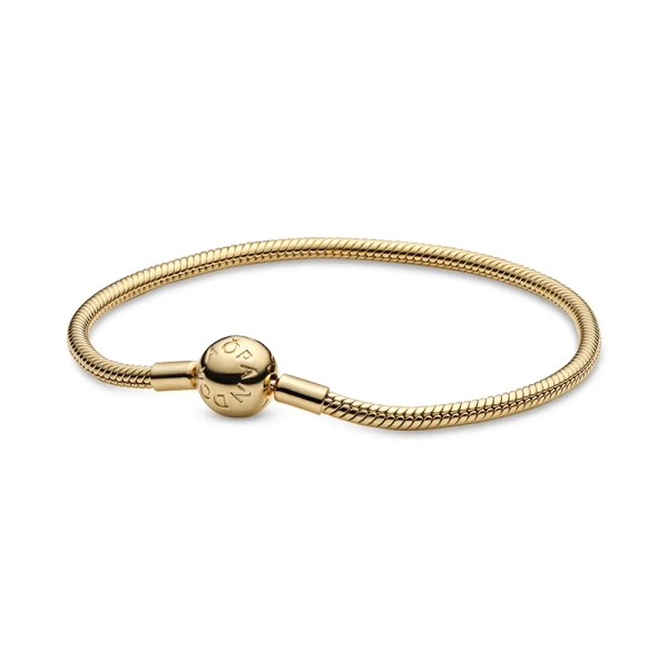 Moments Ormkedjearmband Guld från Pandora