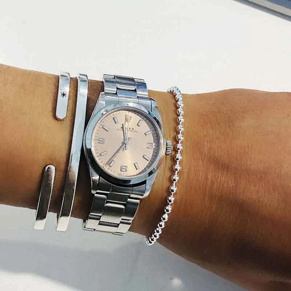 Globe Bracelet Silver - Emma Israelsson - Suuri valikoima & ilmainen lahjapaketointi - Nordicspectra.fi
