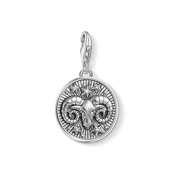 Stjärntecknet Väduren Silver - Thomas Sabo berlock - Snabb frakt & paketinslagning - Nordicspectra.se