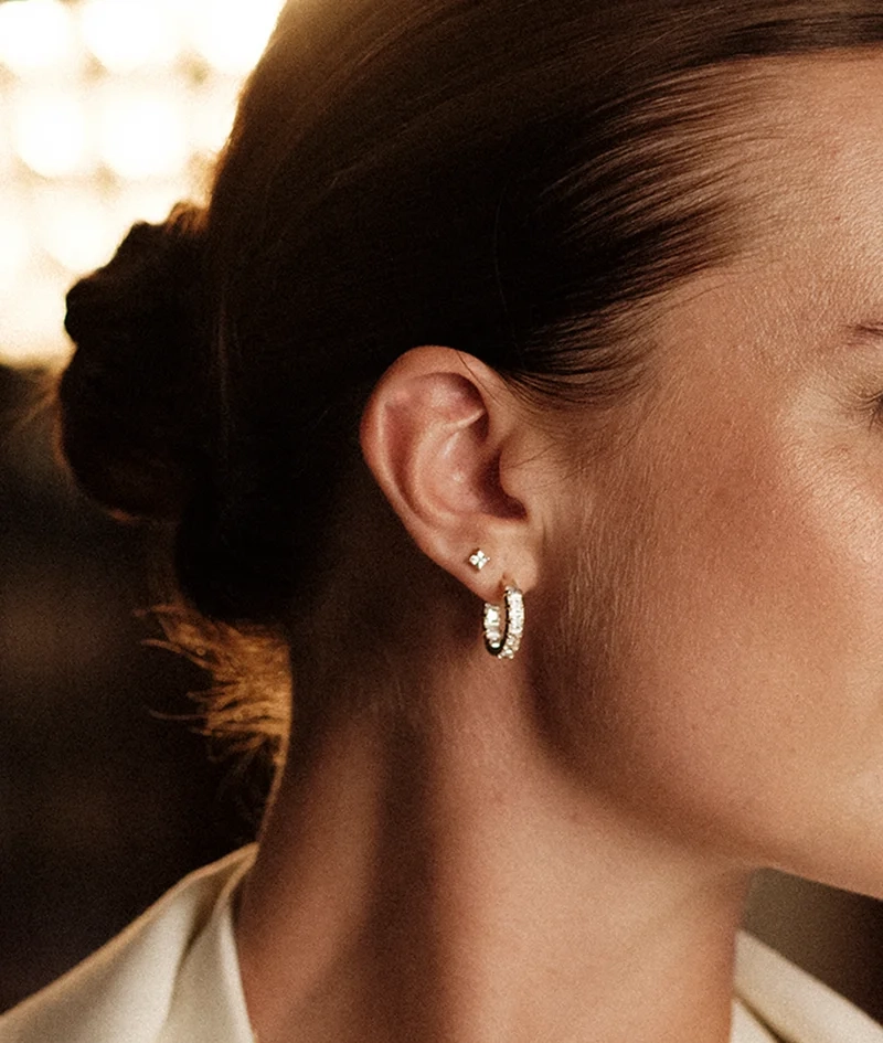 ADELE Hoops Gold - Astrid & Agnes - Nordic Spectra