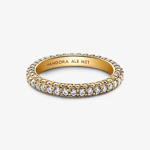Pandora Timeless Pavéprydd Ring Guld - PANDORA - Snabb frakt & paketinslagning - Nordic Spectra