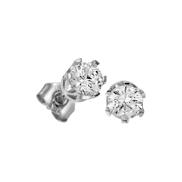 Donau Örhängen 1.00ct Vitguld - Schalins - Smycken för de speciella tillfällena - Nordic Spectra