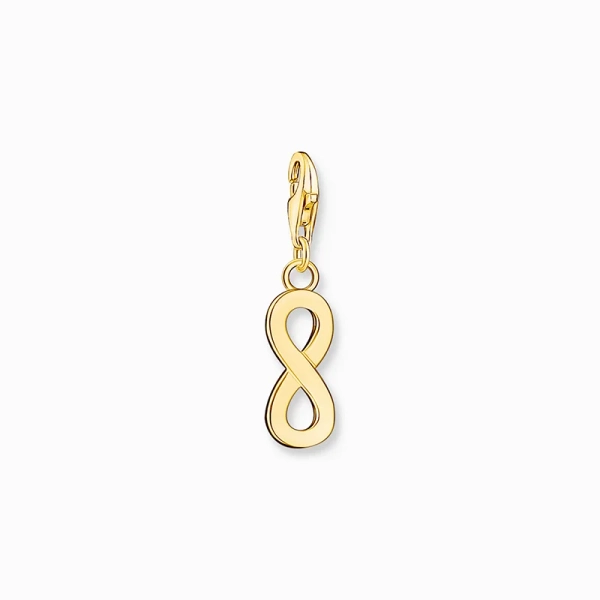 Charm-Anhänger Unendlichkeitszeichen vergoldet - Thomas Sabo - Nordic Spectra