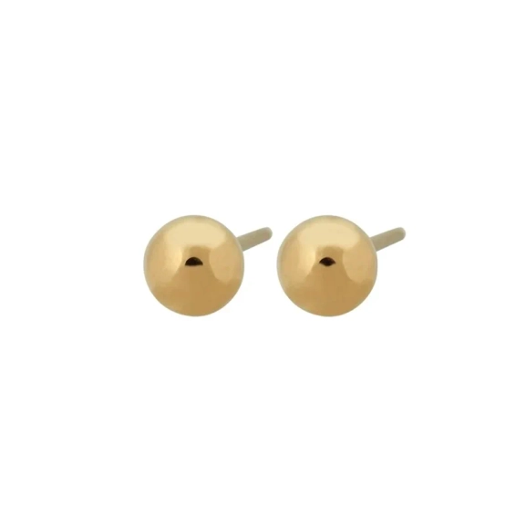 Plain Studs M Gold - Edblad - Snabb frakt & paketinslagning - Nordic Spectra