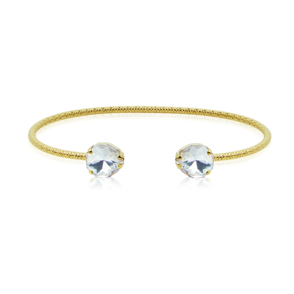 Mini Carlotta Bracelet Gold Crystal - Caroline Svedbom - Nopea toimitus ja lahjapakkaus