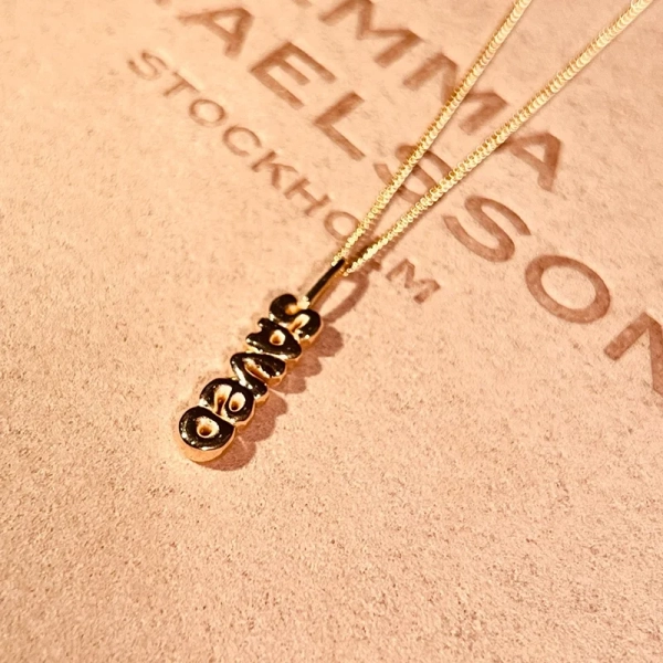 Saved Bubble Necklace Gold - Emma Israelsson - 1-2 dagars leverans &  gratis paketinslagning