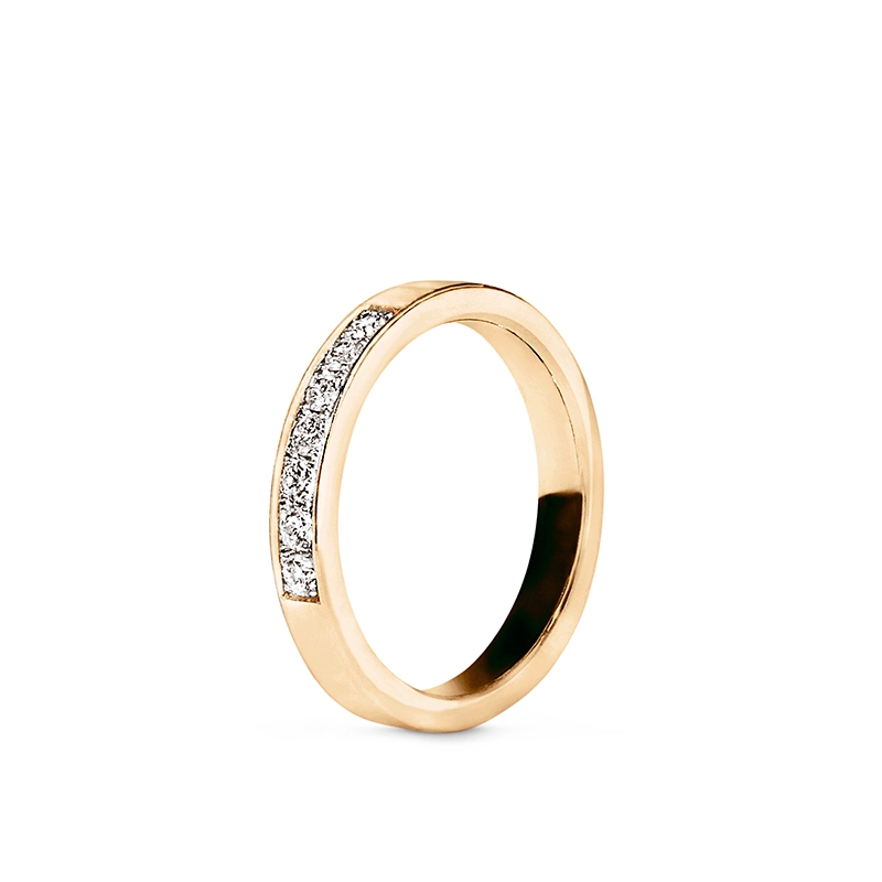 Sofia Alliansring 0,21 ct Guld