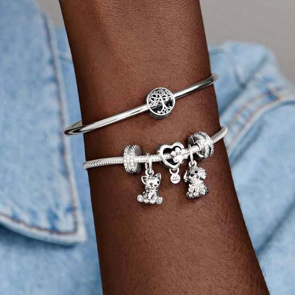 Offen gearbeitetes familiäre Wurzeln Charm von PANDORA, Schneller Versand - Nordicspectra.de