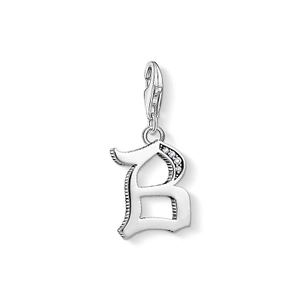 Charm-Anhänger Buchstabe B Silber von Thomas Sabo, Schneller Versand - Nordicspectra.de