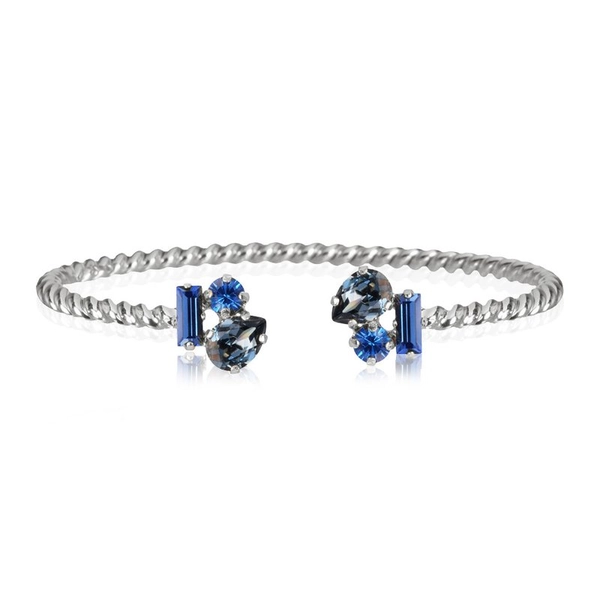Isa Bracelet Rhodium Blue Combo - Caroline Svedbom - Snabb frakt & paketinslagning - Nordicspectra.se