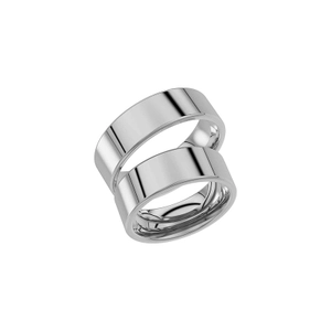 237-7 White Gold - Wedding & engagement rings - Schalins - Scandinavian design - Nordic Spectra