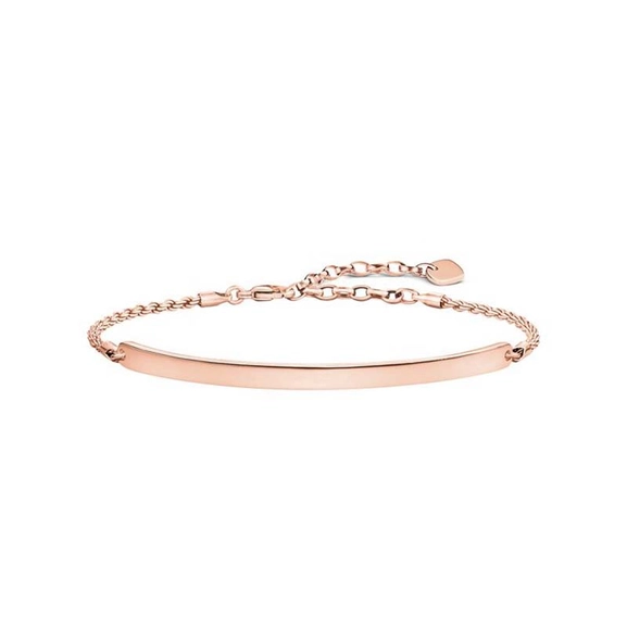 Love Bridge Plain Rosé - Thomas Sabo armband - Snabb frakt & paketinslagning - Nordicspectra.se