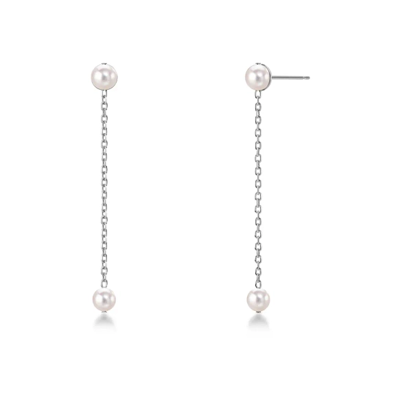 Pearly Earrings Steel - Edblad - Snabba leveranser - Gratis paketinslagning