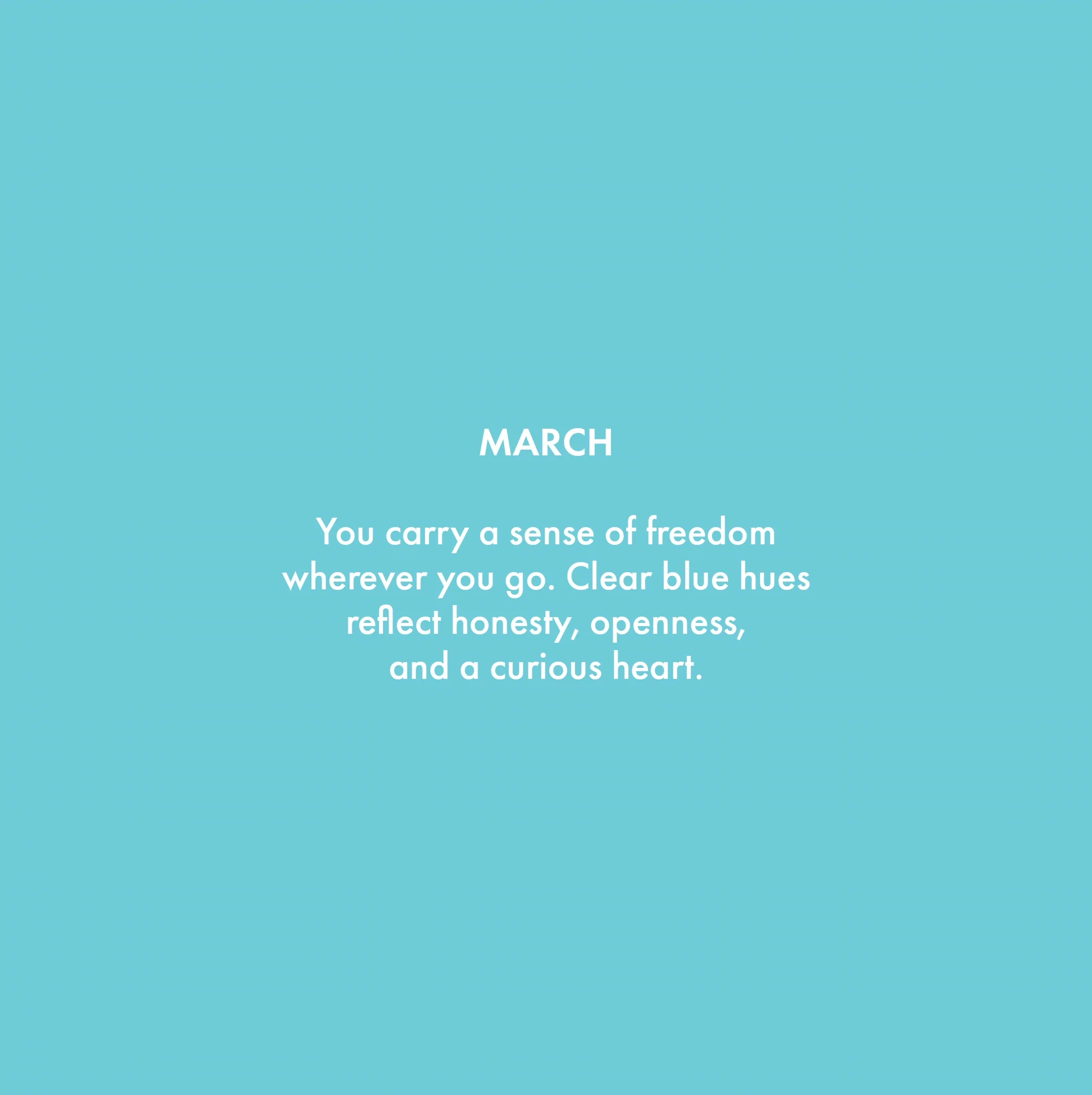 March