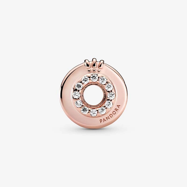 Offenes Pavé Crown O Charm von PANDORA, Schneller Versand - Nordicspectra.de