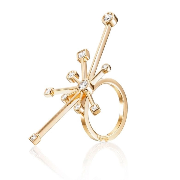Kaboom & Stars Ring Gold - Efva Attling ringar - Snabb frakt & paketinslagning - Nordicspectra.se