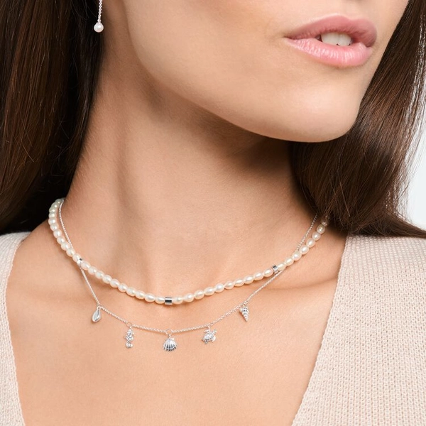 Kette Mit Perlen von Thomas Sabo, Schneller Versand - Nordicspectra.de