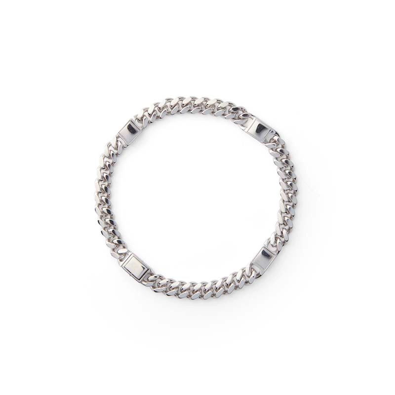 CU Jewellery - Bear Curb Bracelet Small Silver