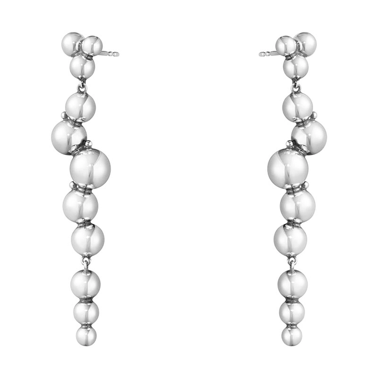 Moonlight Grapes Örhängen Lång Druvklase - Georg Jensen örhängen - Snabb frakt & paketinslagning - Nordicspectra.se
